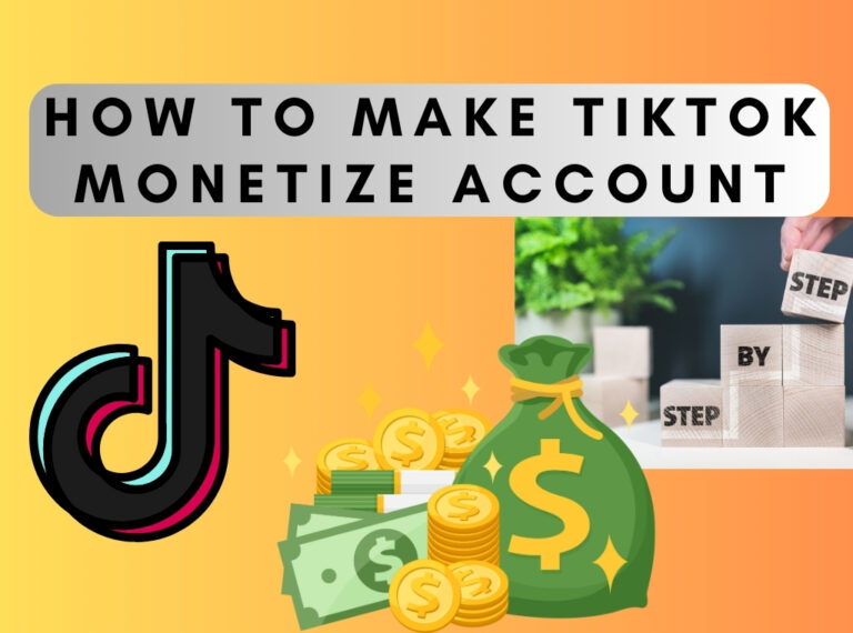 how to make tiktok monetize account